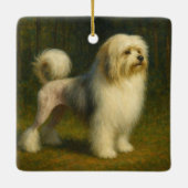 Lowchen セラミックオーナメント (裏面)