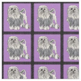 Lowchen 2のインチA ファブリック