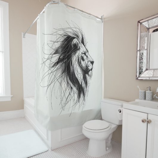 Löwe シャワーカーテン (インサイチュ)