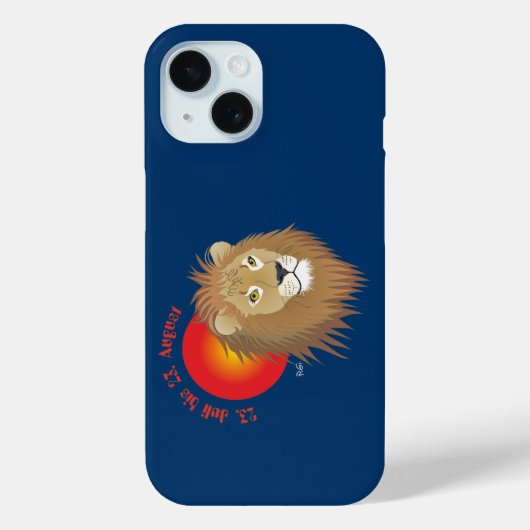 Löwe 23. Juli bis 22. August Apple iPhone Hüllen Case-Mate iPhoneケース (裏面)