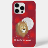 Löwe 23. Juli bis 22. August Apple iPhone Hüllen Case-Mate iPhoneケース (裏面)
