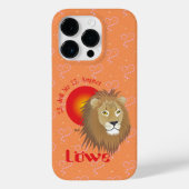 Löwe 23. Juli bis 22. August Apple iPhone Hüllen Case-Mate iPhoneケース (裏面)