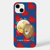 Löwe 23. Juli bis 22. August Apple iPhone Hüllen Case-Mate iPhoneケース (裏面)