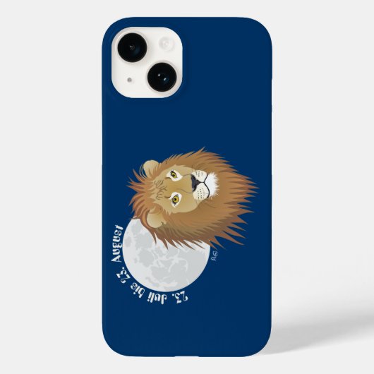 Löwe 23. Juli bis 22. August Apple iPhone Hüllen Case-Mate iPhoneケース (裏面)