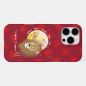 Löwe 23. Juli bis 22. August iPhone Hüllen iPhoneケース (裏面横)