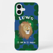Löwe 23. Juli bis 22. August iPhone Hüllen iPhoneケース (裏面)