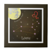 Löwe 23. Juli bis 22. August Keramik Fotofliese タイル (正面)