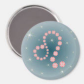 Löwe 23. Juli bis 22. August Magnet マグネット (正面/裏面)