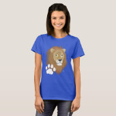Löwe 23. Juli bis 22. August Tシャツ (正面フル)