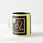 Löwe 23. Juli bis 22. August Tasse ツートーンマグカップ (正面左)