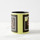 Löwe 23. Juli bis 22. August Tasse ツートーンマグカップ (中央)