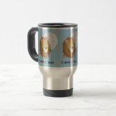 Löwe 23. Juli bis 22. August Tasse トラベルマグ (正面左)