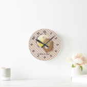 Löwe 23. Juli bis 22. August Uhr ラウンド壁時計 (ホーム)