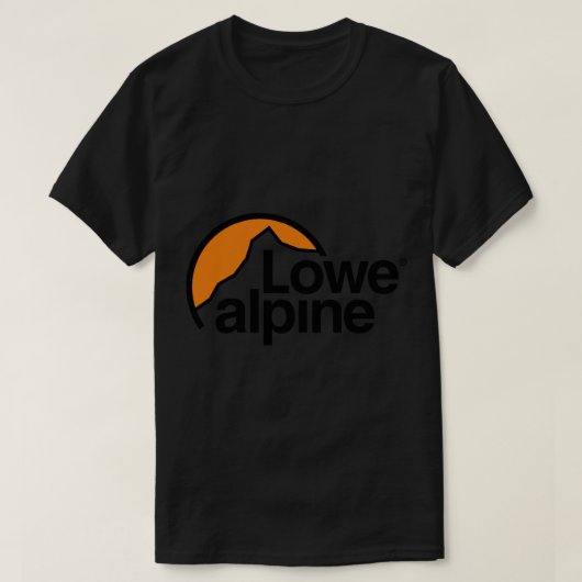 LOWE-ALPINEロゴシール Tシャツ (デザイン正面)