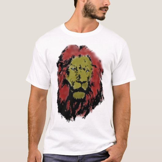 Löwe Kopf lion head Tシャツ (正面)