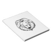 Löwe  Schreib Notiz Block ノートパッド (アングル)