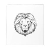 Löwe  Schreib Notiz Block ノートパッド (正面)