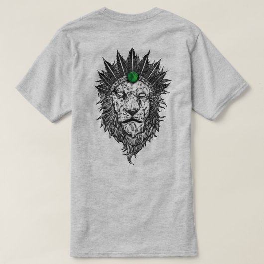 Löwe T-Shirt Tシャツ (デザイン裏面)