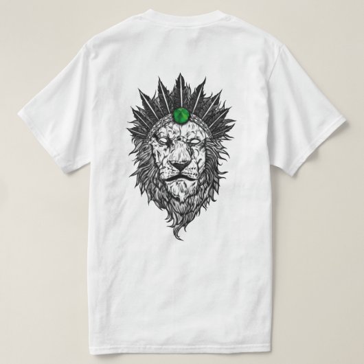 Löwe T-Shirt Tシャツ (デザイン裏面)