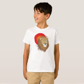 Löwe - Tierkreiszeichen T-Shirt Tシャツ (正面フル)