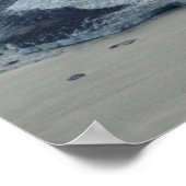 Lowell GlacierはAlsek Riverに流れ込む ポスター (角)