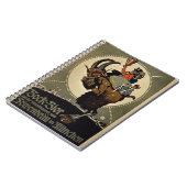 「Lowenbrauの醸造業者からのボックビールビールのための広告 ノートブック (左側)