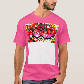 LowEndGraphicsによる赤いグラフィティスプレー缶 Tシャツ