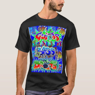 LowEndGraphicsによるGuitarBassDrums 1 Tシャツ