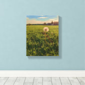 Löwenzahn キャンバスプリント (インサイチュ (ウッドフロア))