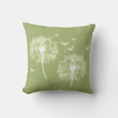 Löwenzahn Pusteblume - grün |  クッション (正面)