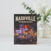 Lower Broadway Honky-Tonks USA ポストカード (スタンド正面)