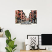 Lower East Side Manhattan ポスター (ホームオフィス)