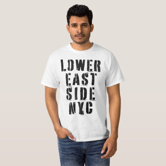 LOWER EAST SIDE NYC Tシャツ (正面フル)