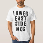 LOWER EAST SIDE NYC Tシャツ (正面)