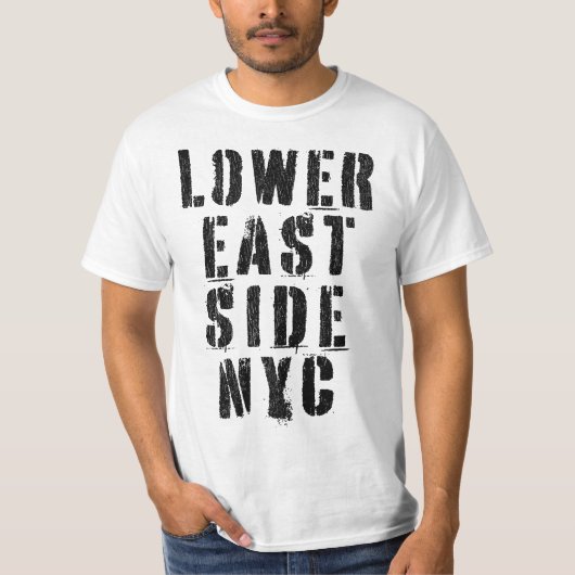 LOWER EAST SIDE NYC Tシャツ (正面)