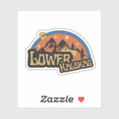 Lower Kalskag, Alaska ステッカー シール (シート)
