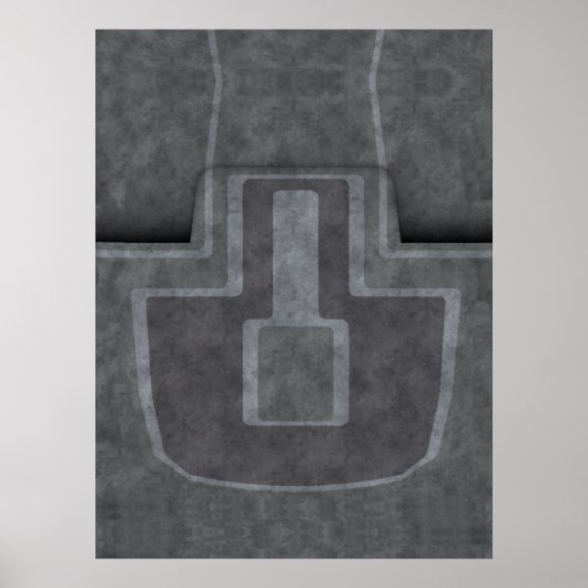 Lower Levels ship bridge carpet ポスター (正面)