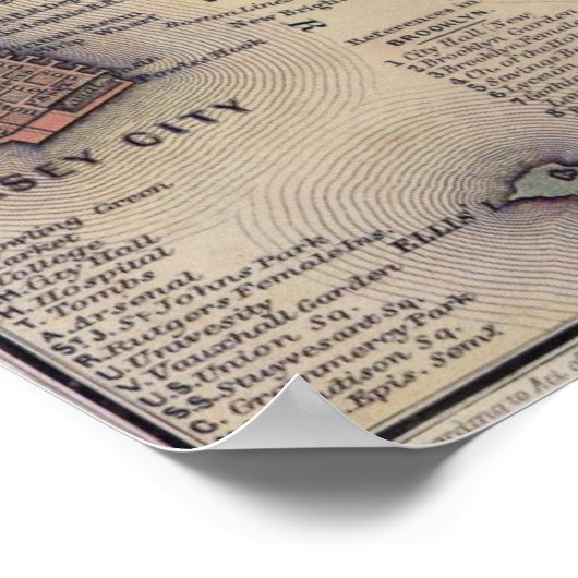 Lower Manhattan ポスター (角)