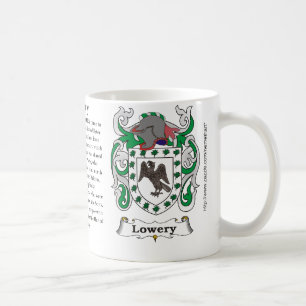 Lowery、起源、意味および頂上 コーヒーマグカップ