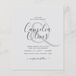 LOWEST BUDGET書道アンパサンド結婚の チラシ