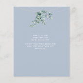 Lowest Budget 結婚's FLYER - PHOTO EUCALYPTUS チラシ (裏面)