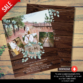 Lowest Budget 結婚's FLYER - PHOTO EUCALYPTUS チラシ