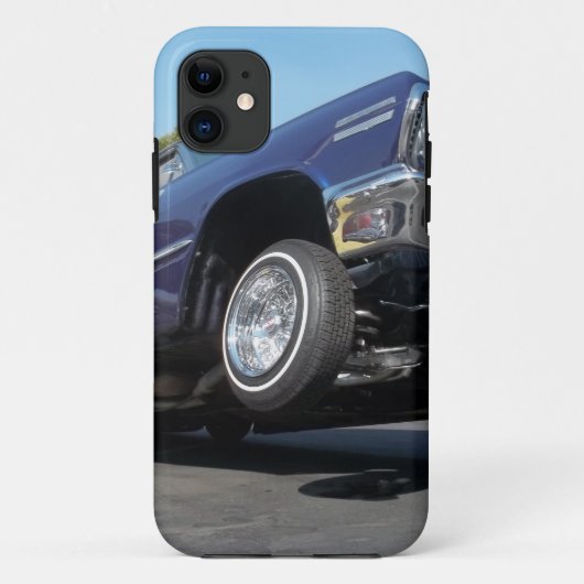Lowider 1963年のChevyのインパラ車のSmartphoneカバー Case-Mate iPhoneケース (裏面)