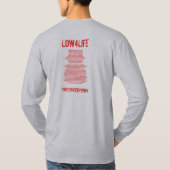 LOWLIFEGANGの長袖 Tシャツ (裏面)