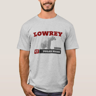 Lowreyの白くまメンズティー Tシャツ