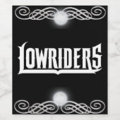 Lowrider ワインラベル (シングルラベル)