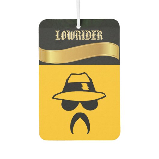 LowRider Car Floor Mat カーエアーフレッシュナー (正面)