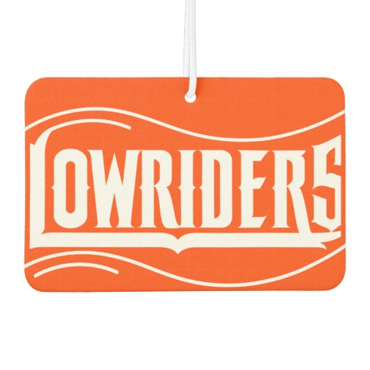 LowRider Car Floor Mat カーエアーフレッシュナー (正面)