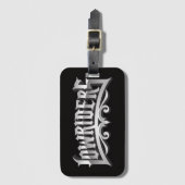 LowRider Car Floor Mat ラゲッジタグ (正面縦)