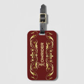 LowRider Car Floor Mat ラゲッジタグ (正面縦)